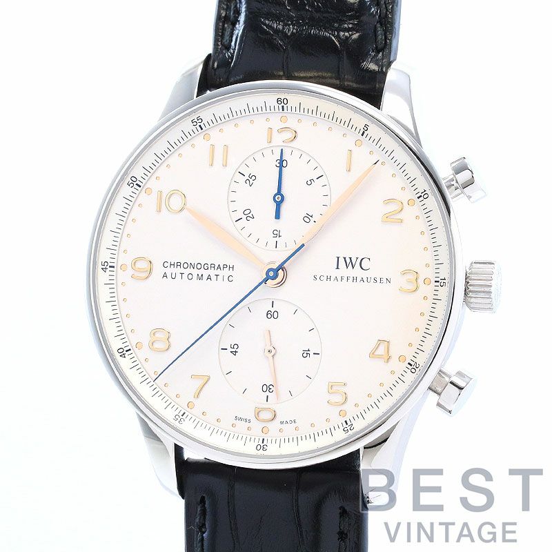 【中古】IWC PORTUGIESER CHRONOGRAPH アイ・ダブリュー・シー ポルトギーゼ・クロノグラフ IW371401