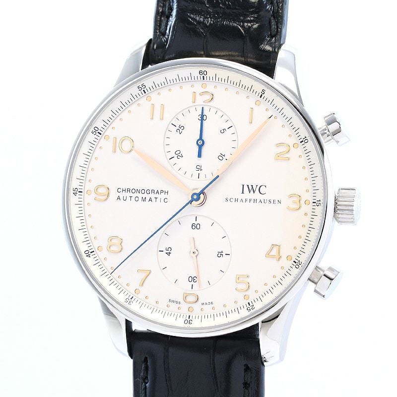 【中古】IWC PORTUGIESER CHRONOGRAPH アイ・ダブリュー・シー ポルトギーゼ・クロノグラフ IW371401