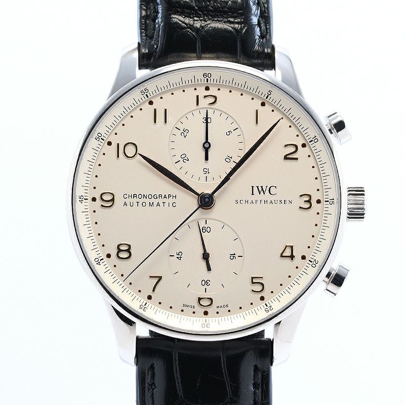 【中古】IWC PORTUGIESER CHRONOGRAPH アイ・ダブリュー・シー ポルトギーゼ・クロノグラフ IW371401