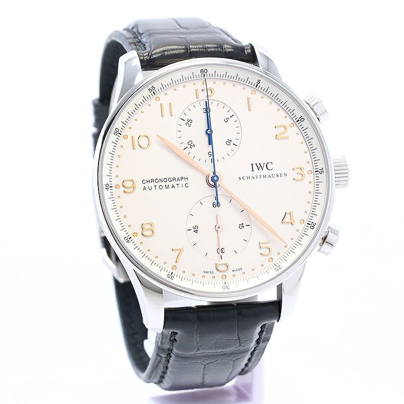 【中古】IWC PORTUGIESER CHRONOGRAPH アイ・ダブリュー・シー ポルトギーゼ・クロノグラフ IW371401