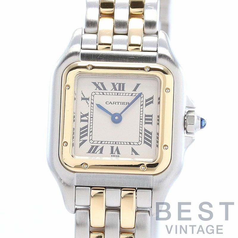 【中古】CARTIER PANTHERE CLASSIQUE ET FIGARO SMALL MODEL 2ROW カルティエ パンテール クラシック & フィガロ SM 2ロウ W25029B6