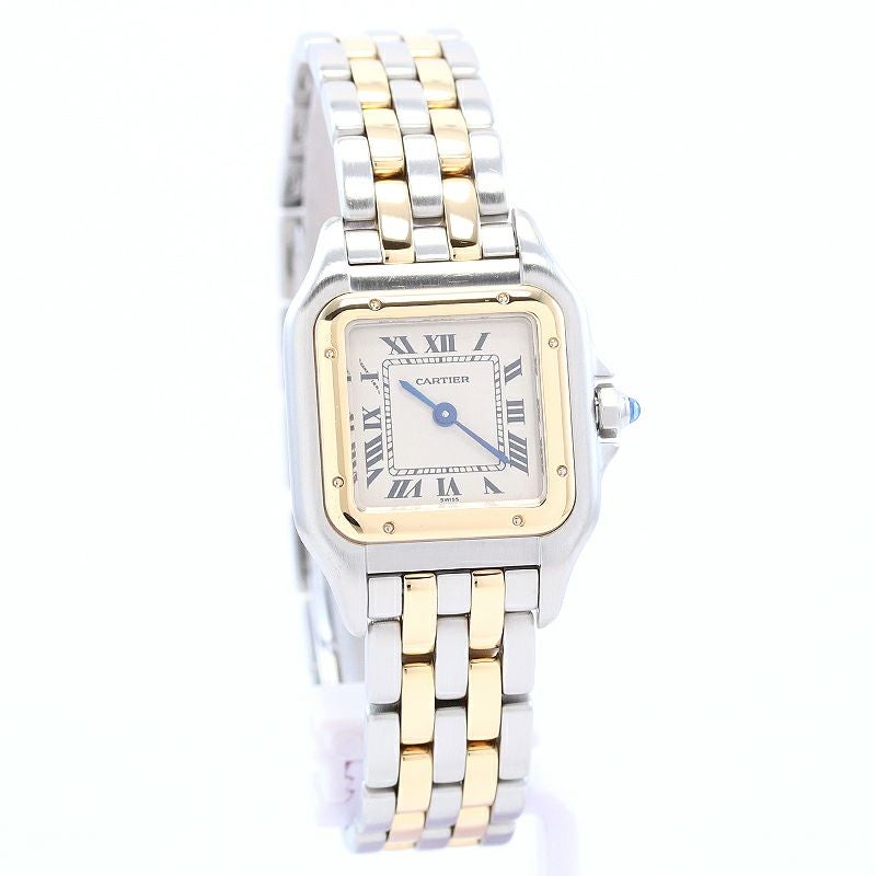 【中古】CARTIER PANTHERE CLASSIQUE ET FIGARO SMALL MODEL 2ROW カルティエ パンテール クラシック & フィガロ SM 2ロウ W25029B6