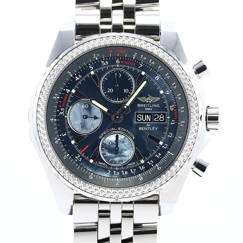 【中古】BREITLING BENTLEY GT MOP JAPAN EDITION ブライトリング ベントレーGT MOP ジャパンエディション A133627X/BE63/980A (A362BMPSP)
