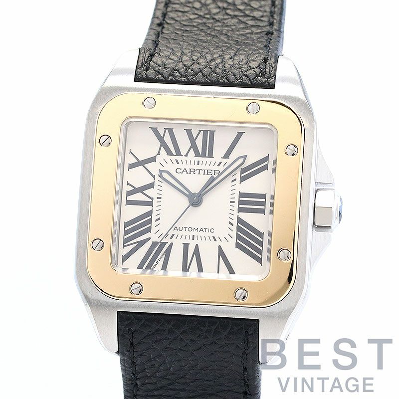 【中古】CARTIER SANTOS 100 LARGE MODEL 100TH ANNIVERSARY EDITION カルティエ サントス 100 LM 100周年記念モデル W20077X7