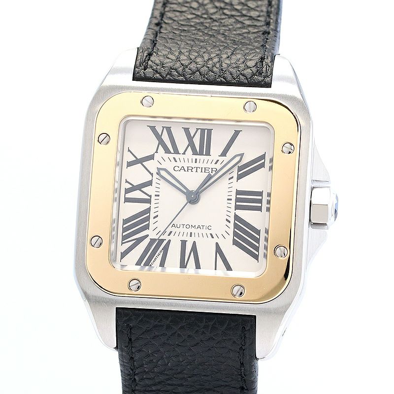 【中古】CARTIER SANTOS 100 LARGE MODEL 100TH ANNIVERSARY EDITION カルティエ サントス 100 LM 100周年記念モデル W20077X7