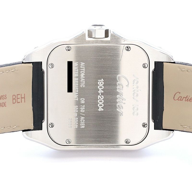 【中古】CARTIER SANTOS 100 LARGE MODEL 100TH ANNIVERSARY EDITION カルティエ サントス 100 LM 100周年記念モデル W20077X7