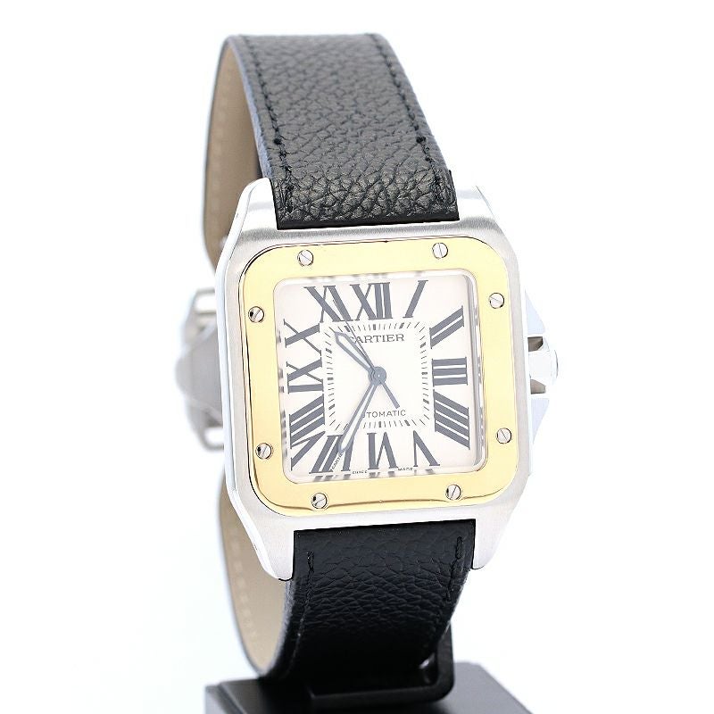 【中古】CARTIER SANTOS 100 LARGE MODEL 100TH ANNIVERSARY EDITION カルティエ サントス 100 LM 100周年記念モデル W20077X7