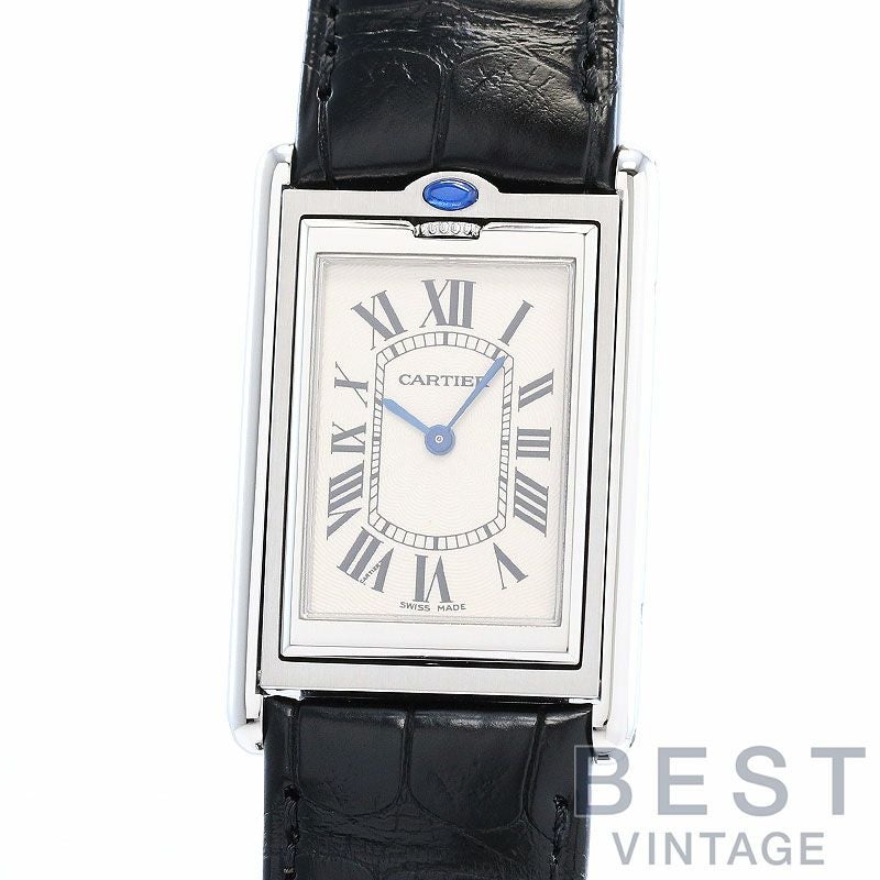 【中古】CARTIER TANK BASCULANTE LARGE MODEL カルティエ タンク バスキュラントLM W1011355