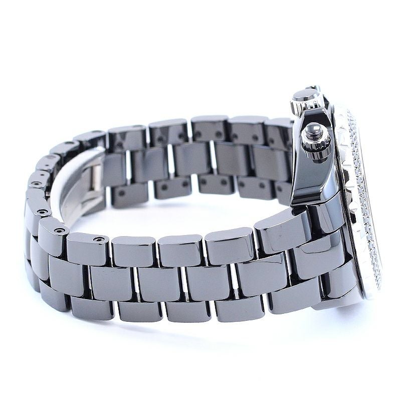 【中古】CHANEL J12 CHRONOGRAPH 41MM BLACK DIAMONDS BEZEL シャネル J12 クロノグラフ 41MM ブラックダイヤモンドベゼル H1419