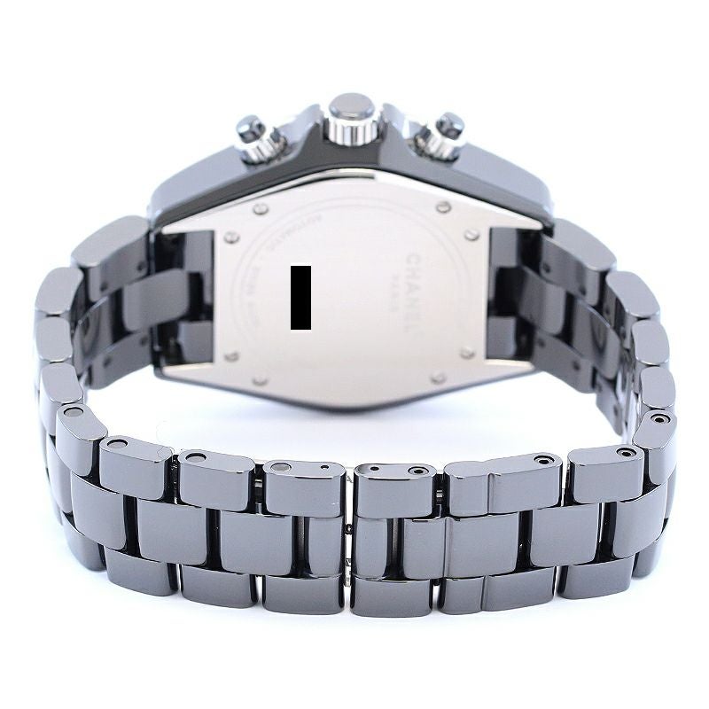 【中古】CHANEL J12 CHRONOGRAPH 41MM BLACK DIAMONDS BEZEL シャネル J12 クロノグラフ 41MM ブラックダイヤモンドベゼル H1419