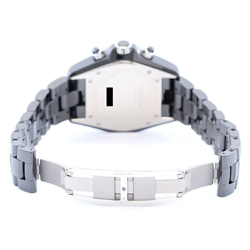 【中古】CHANEL J12 CHRONOGRAPH 41MM BLACK DIAMONDS BEZEL シャネル J12 クロノグラフ 41MM ブラックダイヤモンドベゼル H1419