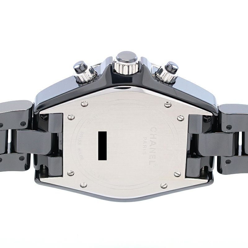 【中古】CHANEL J12 CHRONOGRAPH 41MM BLACK DIAMONDS BEZEL シャネル J12 クロノグラフ 41MM ブラックダイヤモンドベゼル H1419