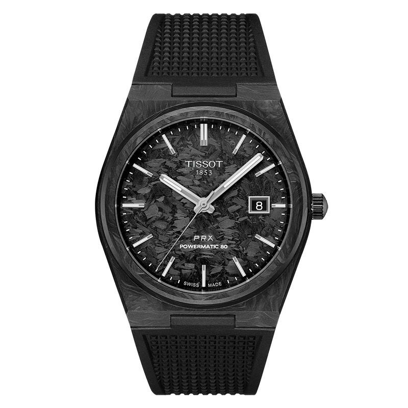 TISSOT PRX Powermatic 80 40mm Carbon ティソ PRX パワーマティック 80 40mm カーボン T137.907.97.201.00