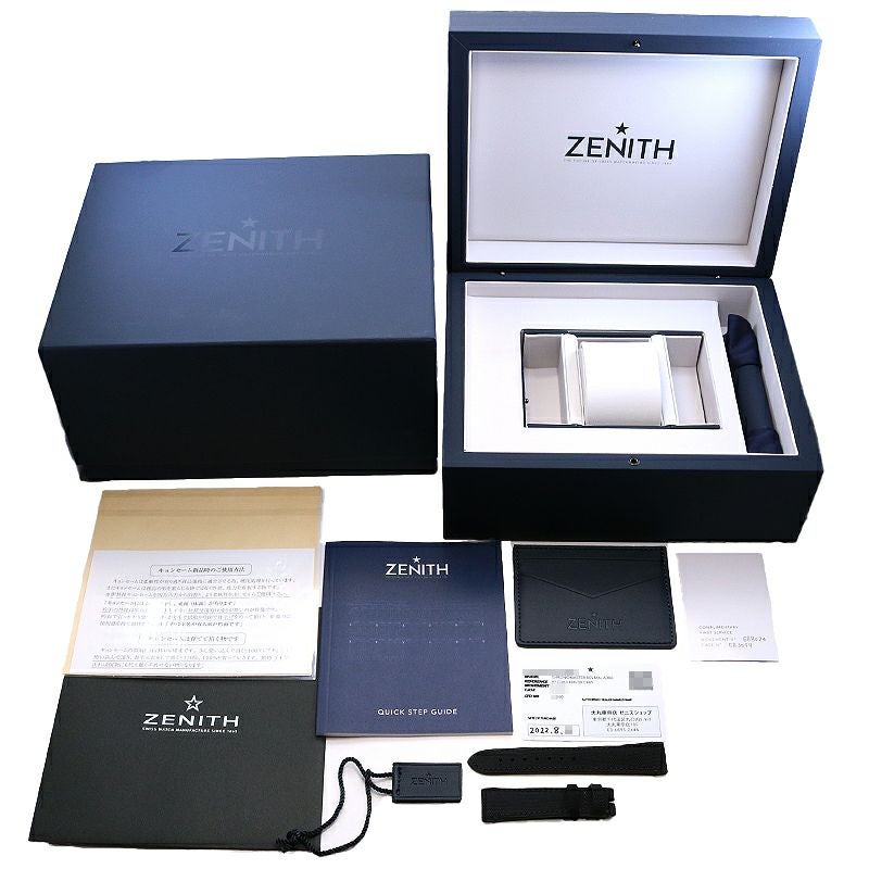 【中古】ZENITH CHRONOMASTER REVIVAL SJX EDITION POKER CHIP ゼニス クロノマスター リバイバル SJX エディション ポーカーチップ 97.G383.400/38/C881