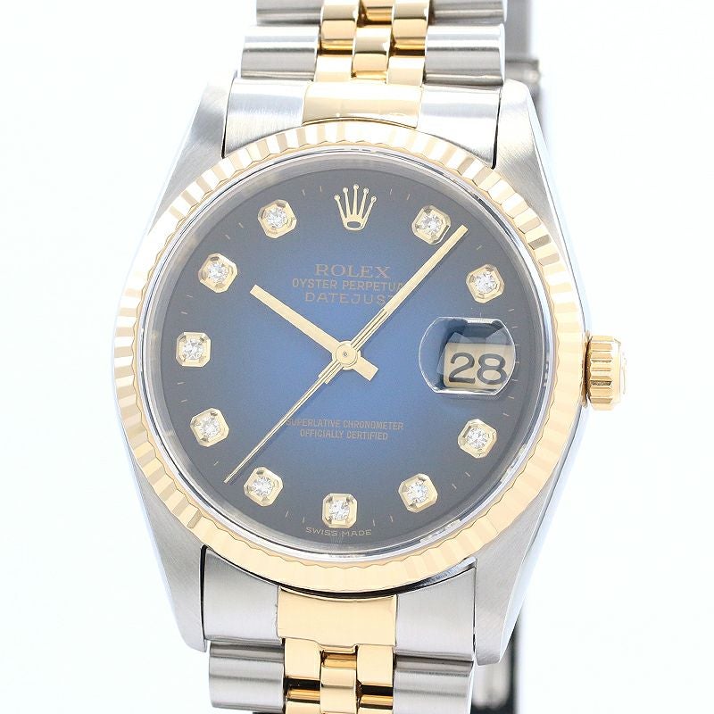 【中古】ROLEX OYSTER PERPETUAL DATEJUST ロレックス オイスターパーペチュアル デイトジャスト 16233G