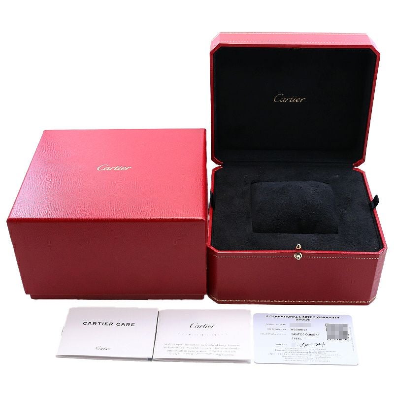 【中古】CARTIER SANTOS - DUMON SMALL MODEL カルティエ サントス-デュモン SM WSSA0023