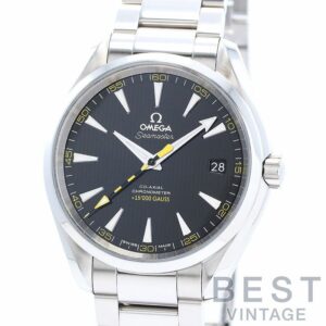 【中古】OMEGA SEAMASTER AQUA TERRA 150M 15,000 GAUSS 41.5MM オメガ シーマスター アクアテラ 150M 15,000ガウス 41.5MM 231.10.42.21.01.002