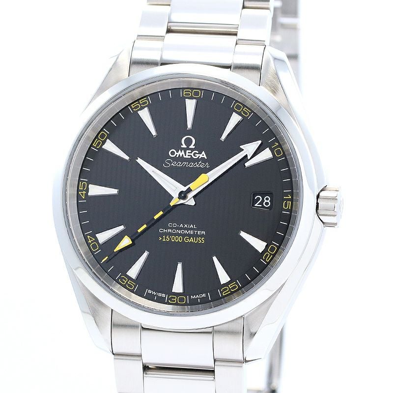【中古】OMEGA SEAMASTER AQUA TERRA 150M 15,000 GAUSS 41.5MM オメガ シーマスター アクアテラ 150M 15,000ガウス 41.5MM 231.10.42.21.01.002