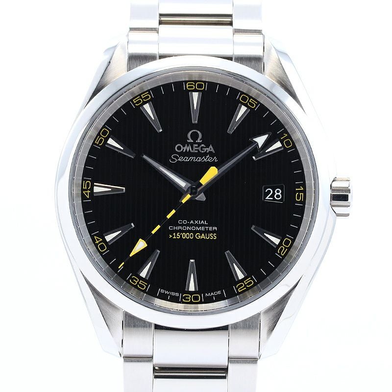 【中古】OMEGA SEAMASTER AQUA TERRA 150M 15,000 GAUSS 41.5MM オメガ シーマスター アクアテラ 150M 15,000ガウス 41.5MM 231.10.42.21.01.002