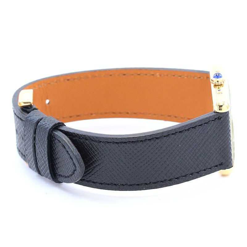 【中古】CARTIER MUST TANK LARGE MODEL VERMEIL カルティエ マストタンク LM ヴェルメイユ W1002554