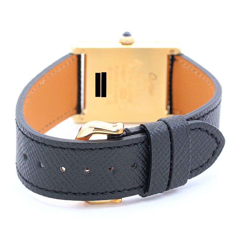 【中古】CARTIER MUST TANK LARGE MODEL VERMEIL カルティエ マストタンク LM ヴェルメイユ W1002554
