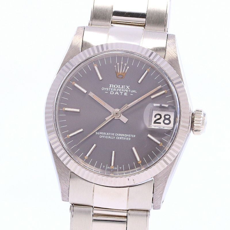 【中古】ROLEX OYSTER PERPETUAL DATE ロレックス オイスターパーペチュアルデイト 6627/9