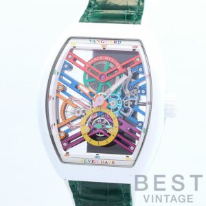 【中古】FRANCK MULLER VANGUARD POWER RESERVE COLOR DREAMS フランク・ミュラー ヴァンガード セブンデイズ スケルトン カラードリーム V45S6SQTCOLDRMTTBCBC