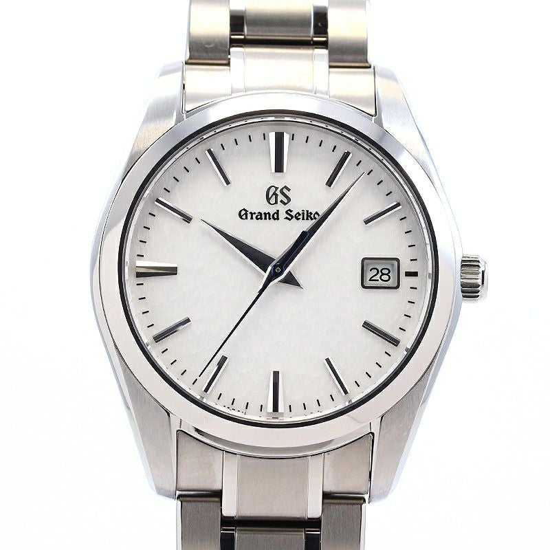 【中古】GRAND SEIKO HERITAGE COLLECTION 9F QUARTZ SNOWFLAKE グランドセイコー ヘリテージコレクション 9Fクォーツ 雪白 SBGX355 (9F62-0AR0)