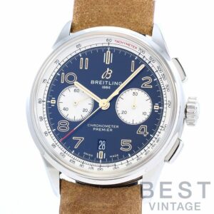 【中古】BREITLING PREMIER B01 CHRONOGRAPH 42 NORTON ブライトリング プレミエ B01 クロノグラフ42 ノートン AB0118A21B1X2 (A007N-1CAD)