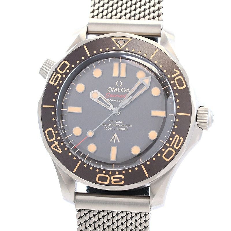 【中古】OMEGA SEAMASTER DIVER 300M CO-AXIAL MASTER CHRONOMETER 42MM 007 EDITION オメガ シーマスター ダイバー300M コーアクシャル マスタークロノメーター 42MM 007エディション 210.92.42.20.01.001