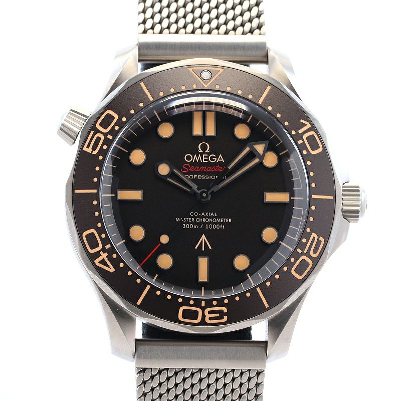 【中古】OMEGA SEAMASTER DIVER 300M CO-AXIAL MASTER CHRONOMETER 42MM 007 EDITION オメガ シーマスター ダイバー300M コーアクシャル マスタークロノメーター 42MM 007エディション 210.92.42.20.01.001