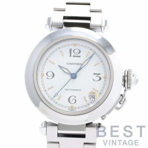 【中古】CARTIER PASHA C DE CARTIER カルティエ パシャ C ドゥ カルティエ 35MM W31015M7