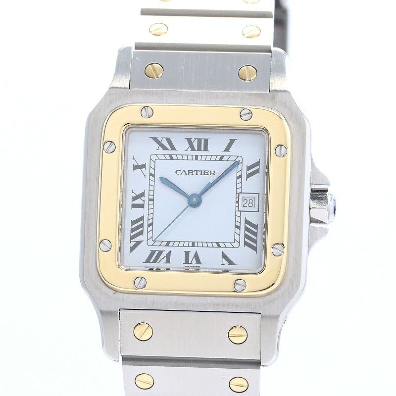 【中古】CARTIER SANTOS CARREE / SANTOS GALBEE LARGE MODEL カルティエ サントスカレ LM / サントスガルベ LM 81036283