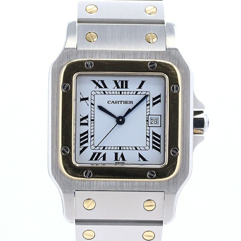 【中古】CARTIER SANTOS CARREE / SANTOS GALBEE LARGE MODEL カルティエ サントスカレ LM / サントスガルベ LM 81036283
