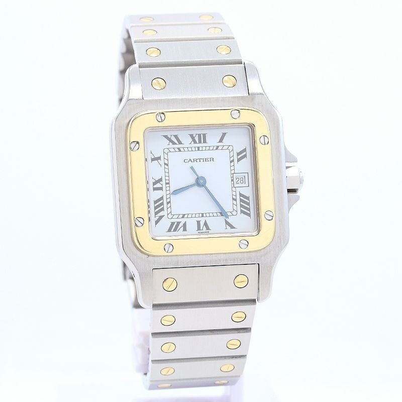 【中古】CARTIER SANTOS CARREE / SANTOS GALBEE LARGE MODEL カルティエ サントスカレ LM / サントスガルベ LM 81036283