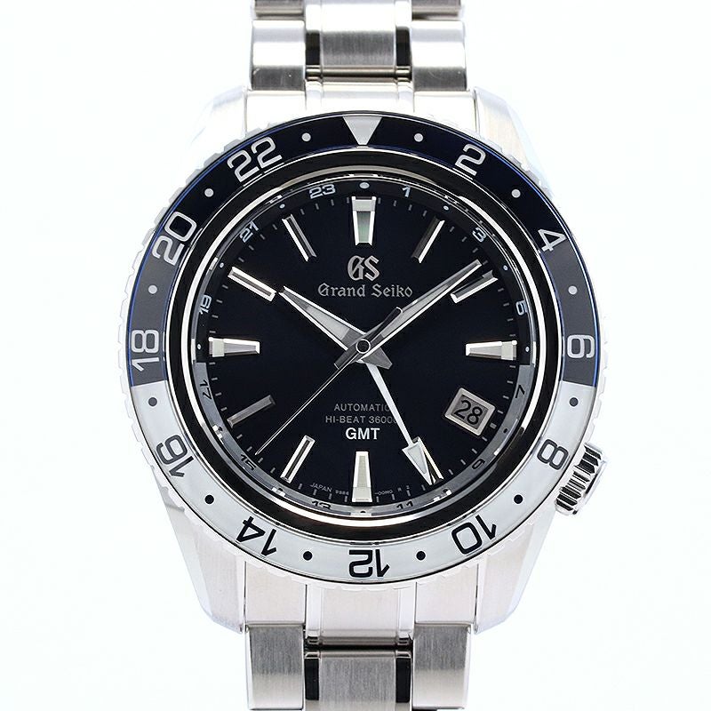 【中古】GRAND SEIKO 9S MECHANICAL HI-BEAT 36000 GMT グランドセイコー 9Sメカニカルハイビート36000 GMT SBGJ237 (9S86-00K0)