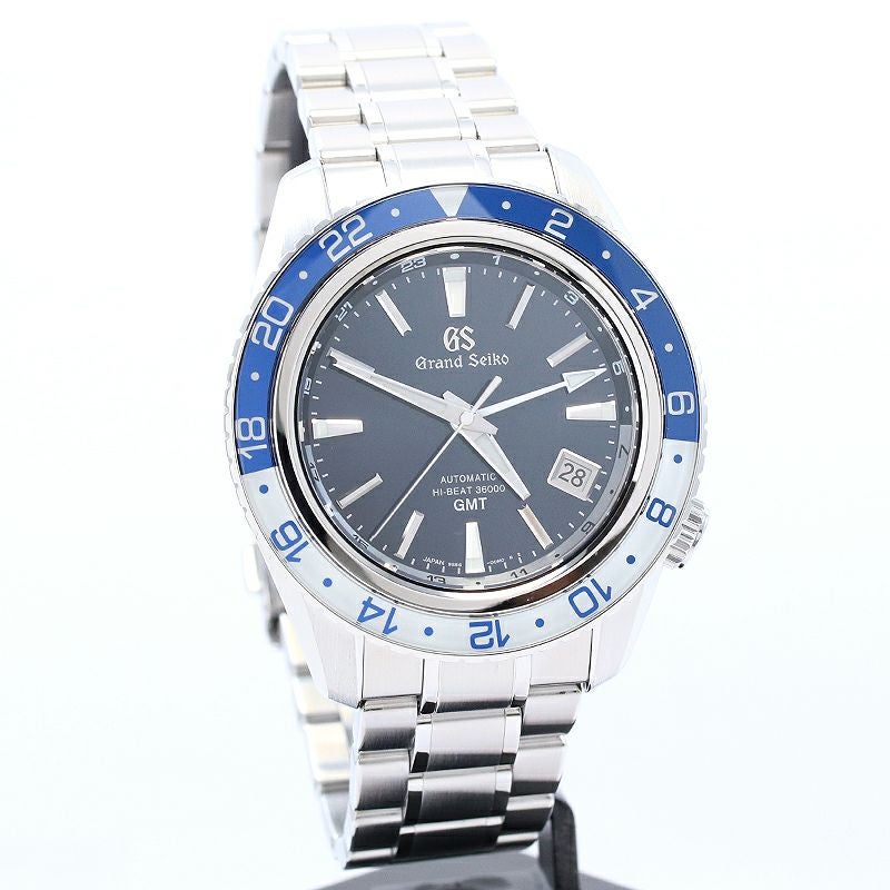 【中古】GRAND SEIKO 9S MECHANICAL HI-BEAT 36000 GMT グランドセイコー 9Sメカニカルハイビート36000 GMT SBGJ237 (9S86-00K0)