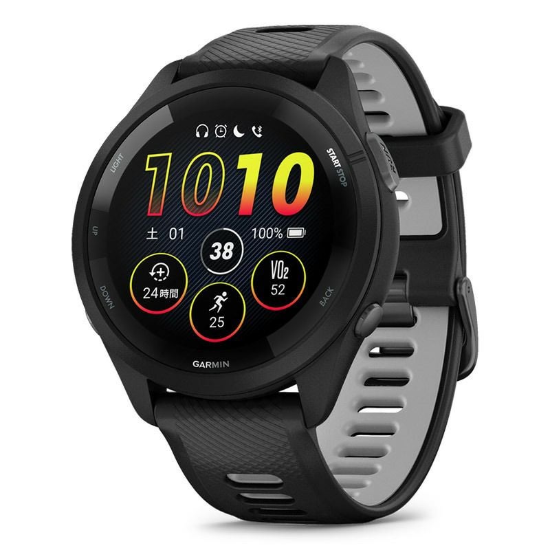 GARMIN Forerunner 265 Black ガーミン フォアランナー 265 ブラック 010-02810-40