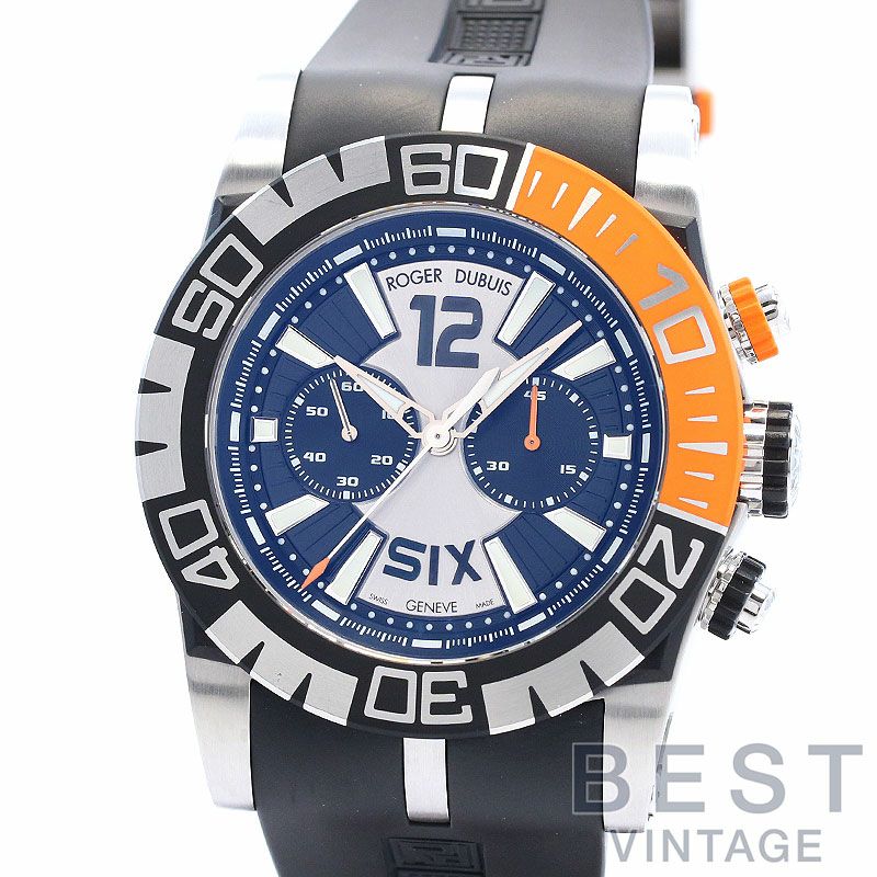 【中古】ROGER DUBUIS EASY DIVER CHRONOGRAPH ロジェ・デュブイ イージーダイバー クロノグラフ SED46-78-9C-00/03A001/A