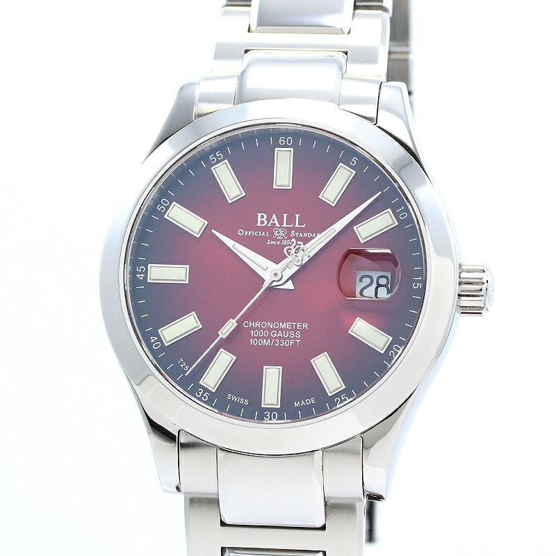 【中古】BALL WATCH ENGINEER MARVELIGHT CHRONOMETER ボールウォッチ エンジニア マーベライト クロノメーター NM9026C-S6CJ-RD