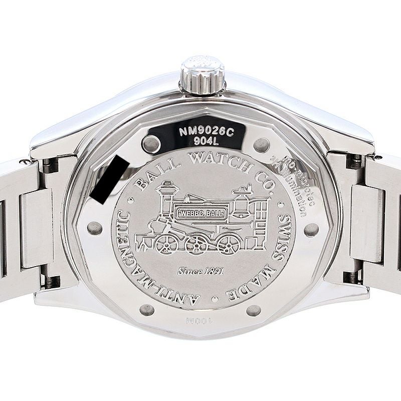 【中古】BALL WATCH ENGINEER MARVELIGHT CHRONOMETER ボールウォッチ エンジニア マーベライト クロノメーター NM9026C-S6CJ-RD