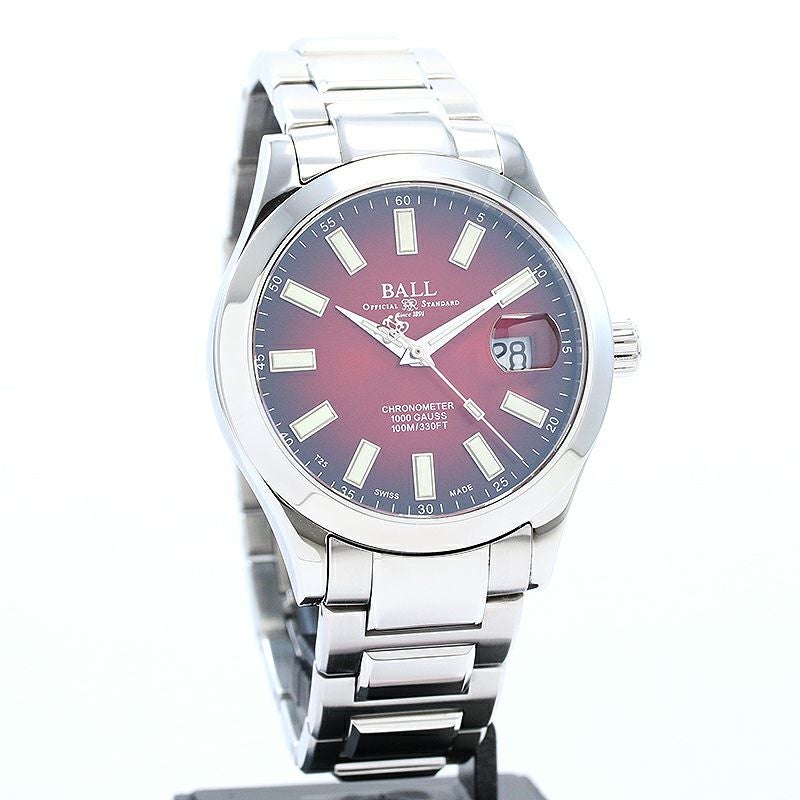 【中古】BALL WATCH ENGINEER MARVELIGHT CHRONOMETER ボールウォッチ エンジニア マーベライト クロノメーター NM9026C-S6CJ-RD