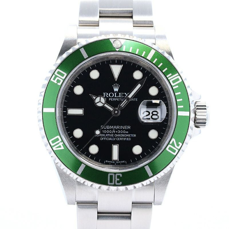 【中古】ROLEX SUBMARINER DATE ロレックス サブマリーナー デイト M16610LV-0002