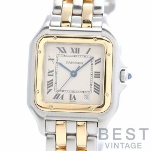 【中古】CARTIER PANTHERE DE CARTIER MEDIUM MODEL 2ROW カルティエ パンテール ドゥ カルティエ MM 2ロウ 83083242