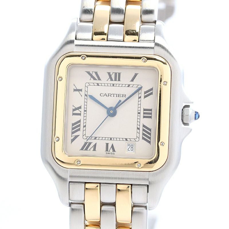 【中古】CARTIER PANTHERE DE CARTIER MEDIUM MODEL 2ROW カルティエ パンテール ドゥ カルティエ MM 2ロウ 83083242