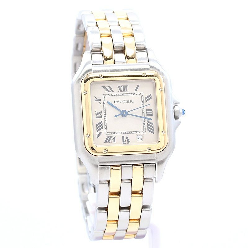 【中古】CARTIER PANTHERE DE CARTIER MEDIUM MODEL 2ROW カルティエ パンテール ドゥ カルティエ MM 2ロウ 83083242