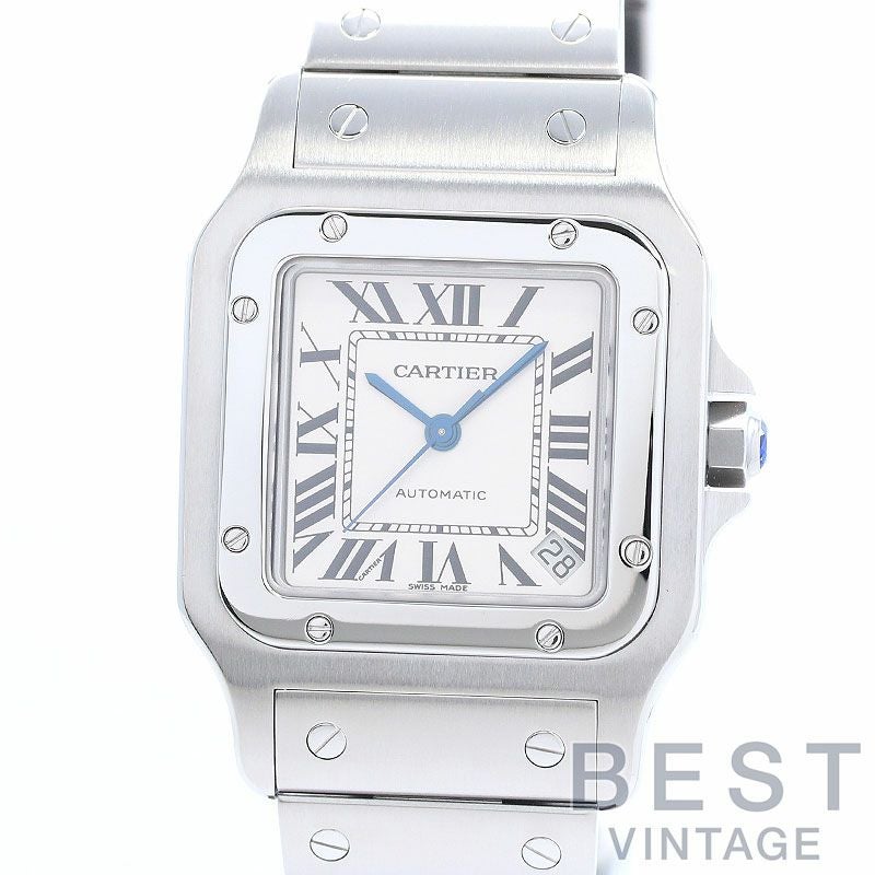 【中古】CARTIER SANTOS GALBEE EXTRA-LARGE MODEL カルティエ サントス ガルべXL W20098D6