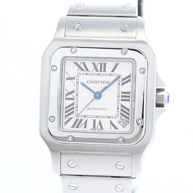 【中古】CARTIER SANTOS GALBEE EXTRA-LARGE MODEL カルティエ サントス ガルべXL W20098D6
