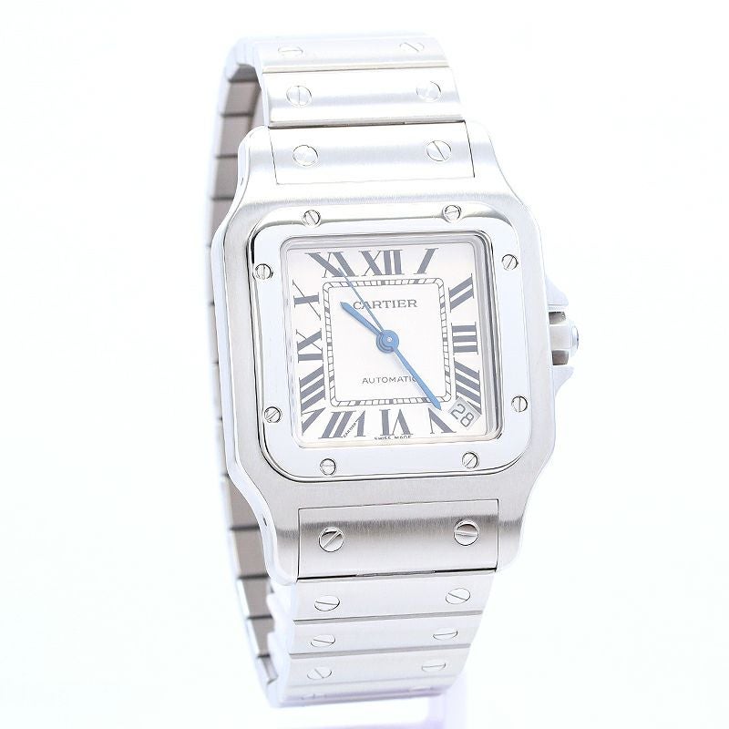 【中古】CARTIER SANTOS GALBEE EXTRA-LARGE MODEL カルティエ サントス ガルべXL W20098D6