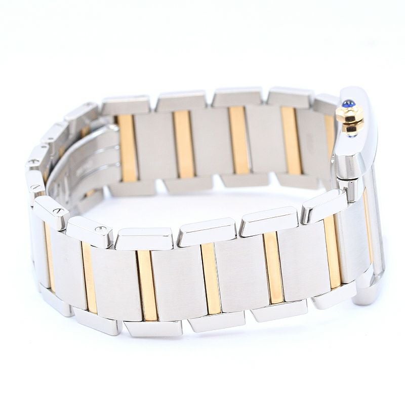 【中古】CARTIER TANK FRANCAISE LARGE MODEL カルティエ タンク フランセーズ LM W51005Q4